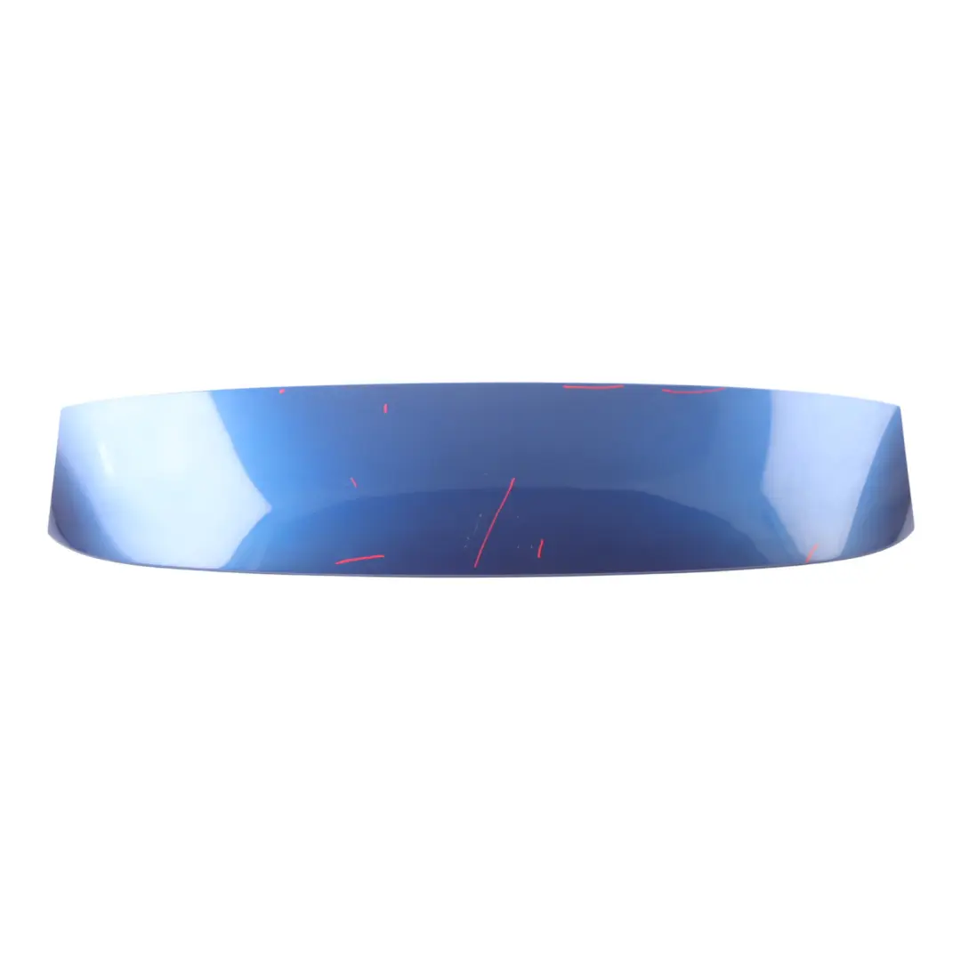 BMW E91 Touring Rear Spoiler Boot Trunk Lid Black Monaco Blue B35 - SKU 7143263-MB - Part number 7143263