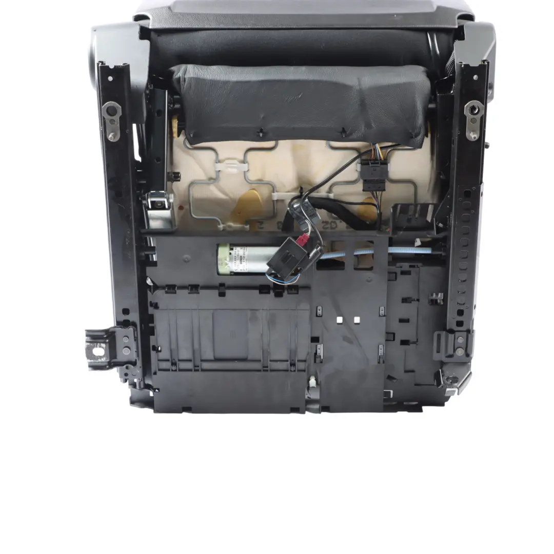 Heated Black Leather Front Left N/S Climate Comfort Seat to BMW E65 E66 with Part number 7146142 BMW E65 E66 Heated Black Leather Front Left N/S Climate Comfort Seat - SKU 7146142-1 - Part number 7146142