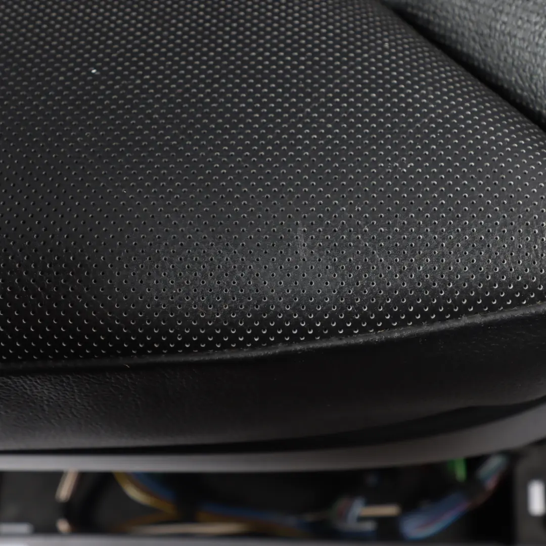 BMW E65 E66 Heated Black Leather Front Left N/S Climate Comfort Seat - SKU 7146142-1 - Part number 7146142