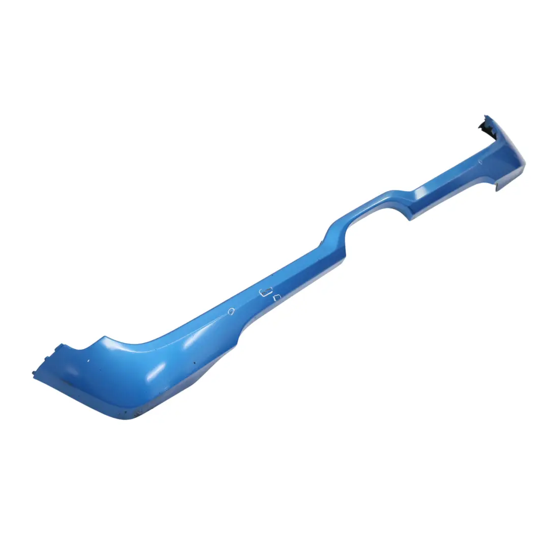 Mini Cooper S R56 R57 Rear Bumper Trim Panel Centre Laser Blue Metallic - A59 - SKU 7147890-LAB - Part number 7147890