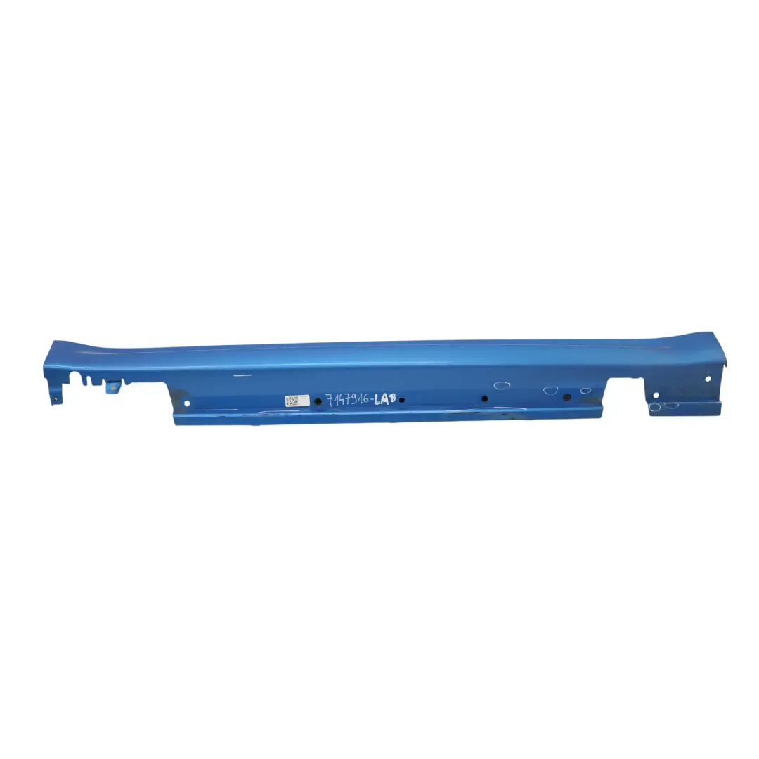 Mini R56 Minigonna Laterale Destra Cooper S Davanzale Porta Laser Blue - A59 - SKU 7147916-LAB - Numero di parte 7147916
