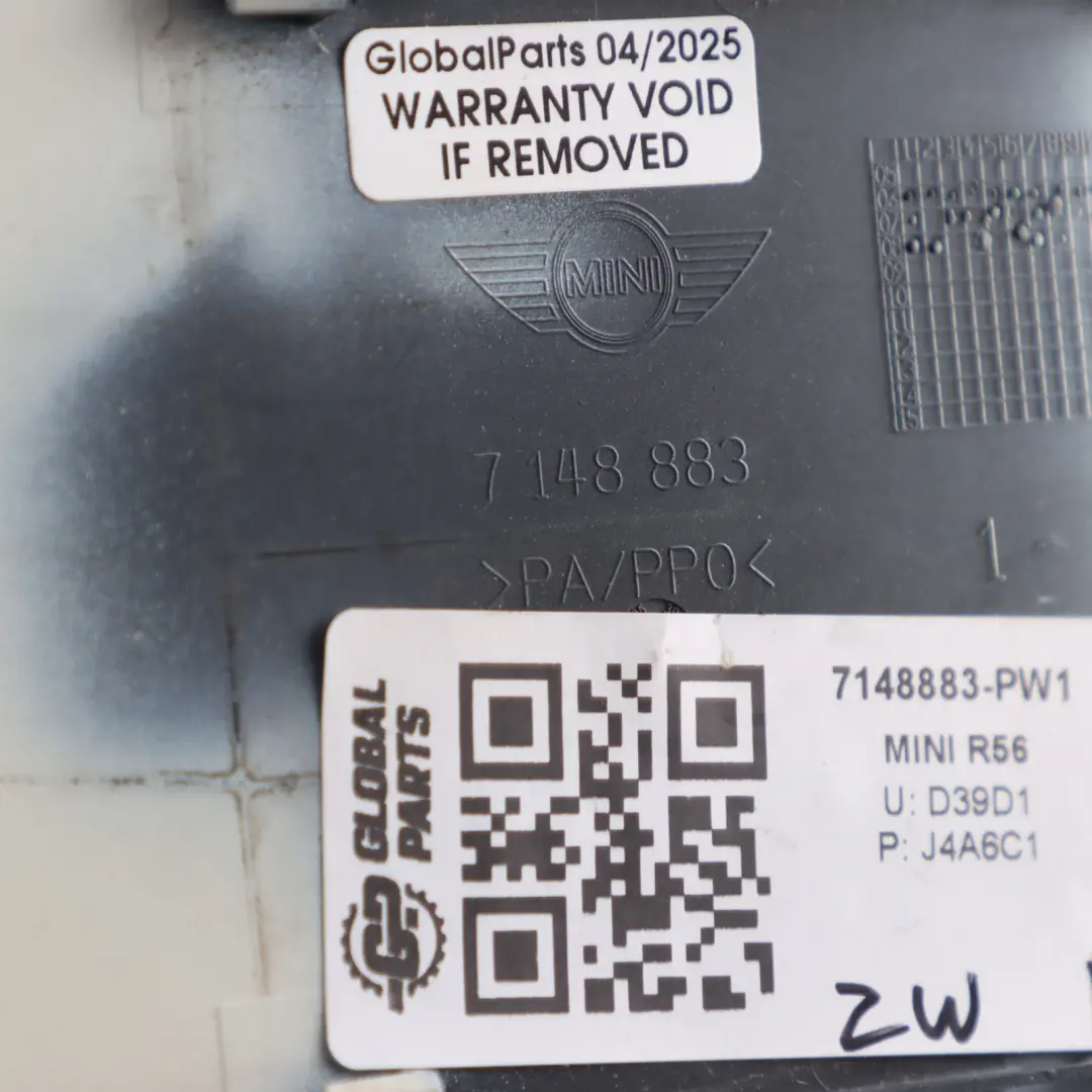 Einfüllstutzen In Klappe Tankdeckel Abdeckung Weiß für Mini Cooper R55 R56 mit Teilenummer 7148883 Mini Cooper R55 R56 Einfüllstutzen In Klappe Tankdeckel Abdeckung Weiß - SKU 7148883-PW1 - Teilenummer 7148883