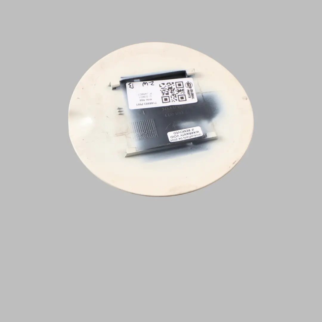 Riempimento in coperchio tappo carburante Bianco per Mini Cooper R55 R56 con numero di parte 7148883 Mini Cooper R55 R56 Riempimento in coperchio tappo carburante Bianco - SKU 7148883-PW1 - Numero di parte 7148883