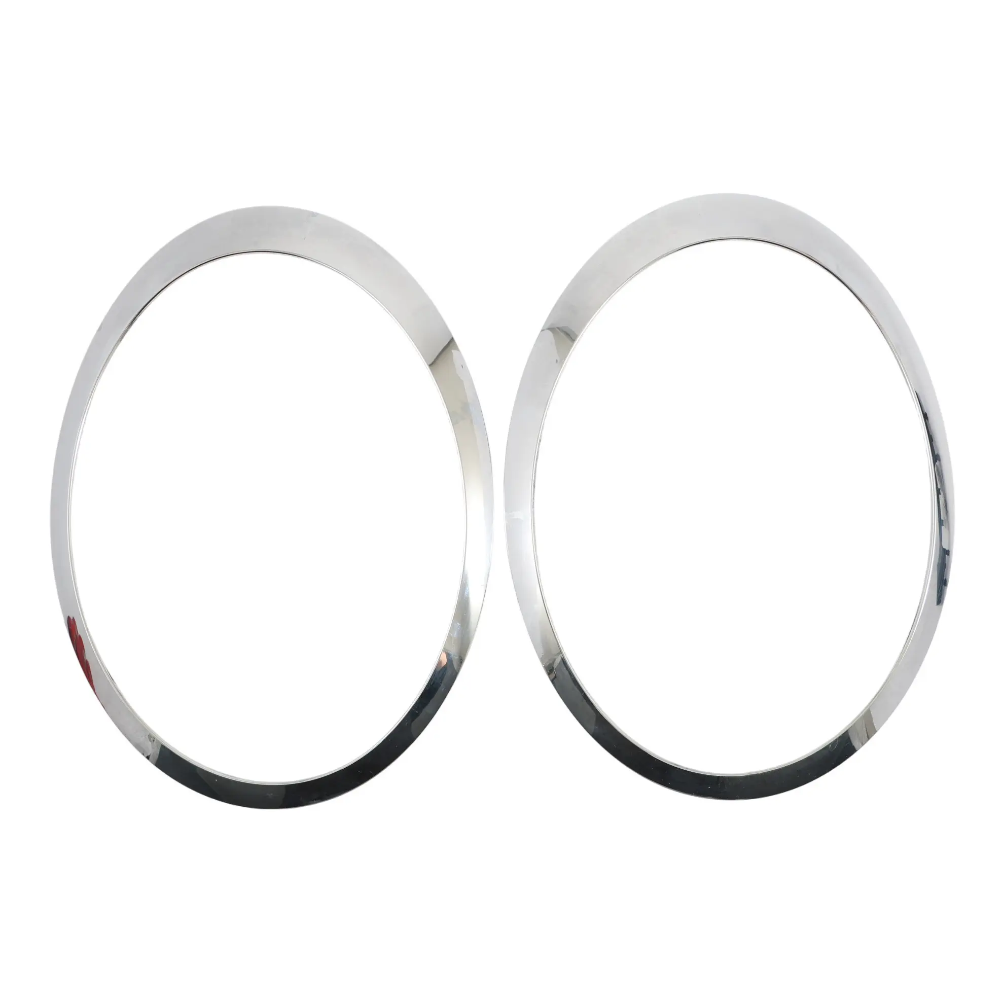 Mini R56 R57 Bague Finition Pour Phares Avant Gauche Droit Chromée 