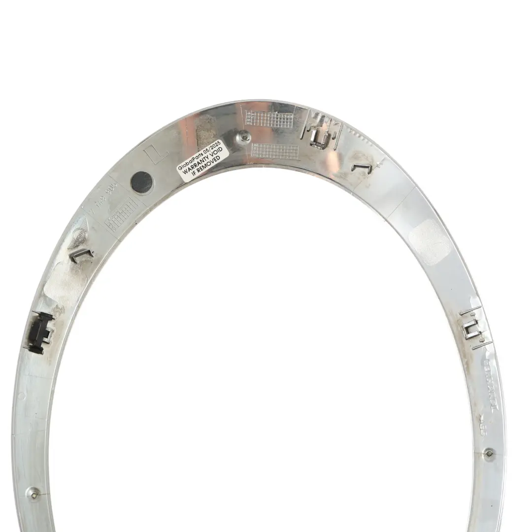 Cubre Anillo Faro Delantero Izquierda Derecha Set Cromo para Mini R56 R57 con número de pieza 7149905 Mini R56 R57 Cubre Anillo Faro Delantero Izquierda Derecha Set Cromo - SKU 7149905-4 - Número de pieza 7149905