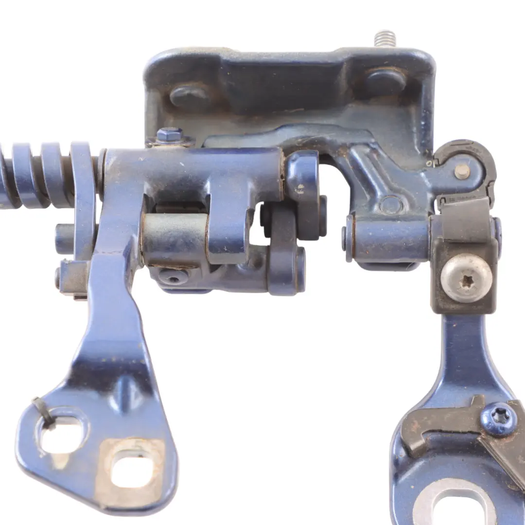 BMW E91 Rear Trunk Lid Hinge Right O/S Montego Blau Blue - A51 - SKU 7152676-MTB - Part number 7152676