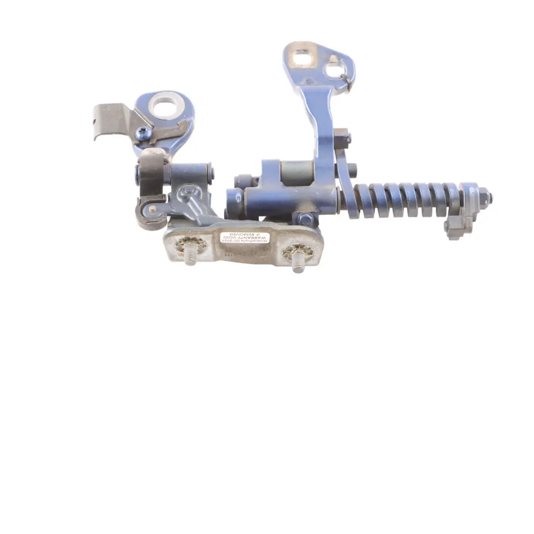 BMW E91 Rear Trunk Lid Hinge Right O/S Montego Blau Blue - A51 - SKU 7152676-MTB - Part number 7152676