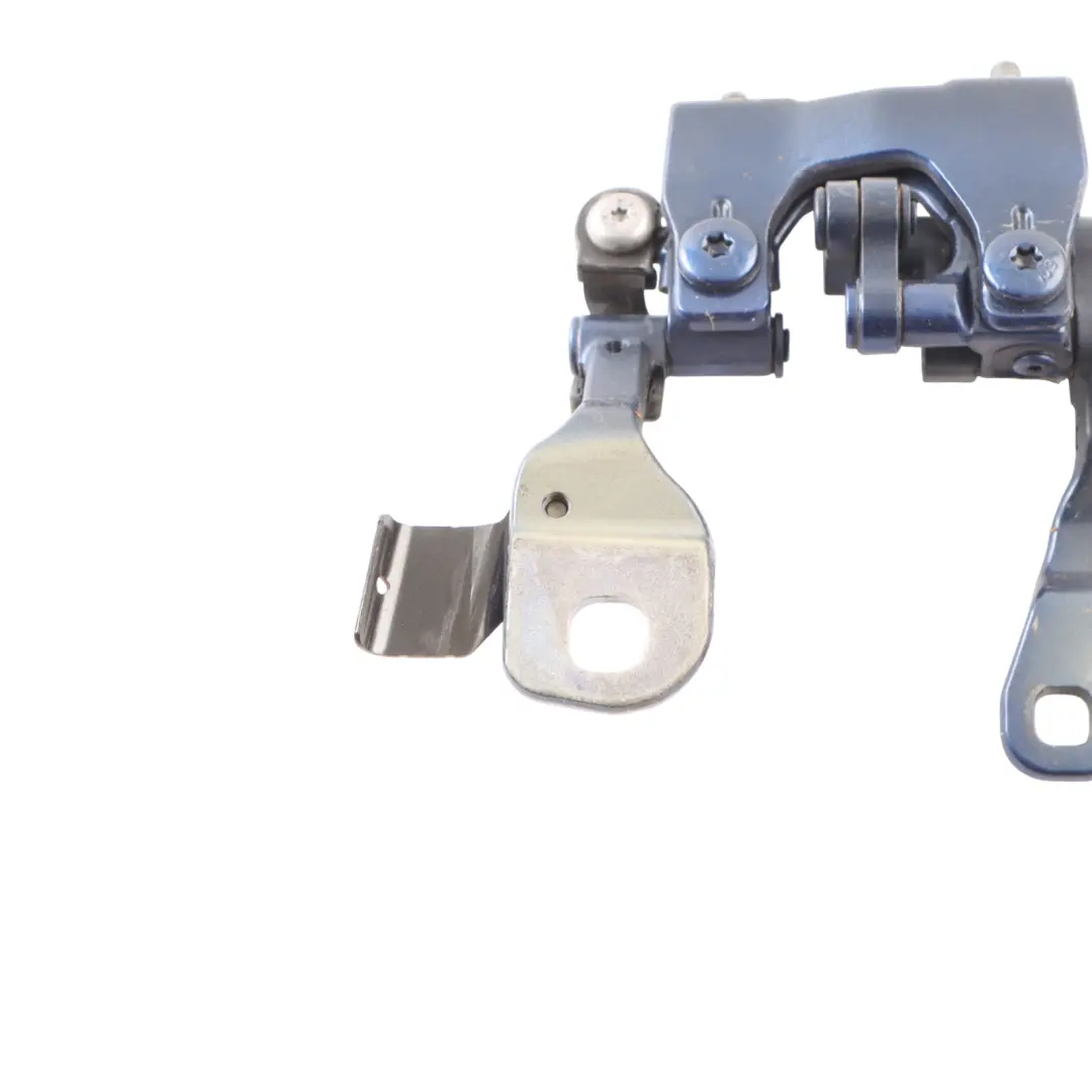 BMW E91 Rear Trunk Lid Hinge Right O/S Montego Blau Blue - A51 - SKU 7152676-MTB - Part number 7152676