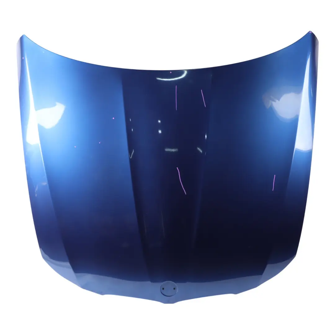 Hood Bonnet Cover BMW E90 E91 LCI Montegoblau Blue Metallic - A51 to with Part number 7153940 Hood Bonnet Cover BMW E90 E91 LCI Montegoblau Blue Metallic - A51 - SKU 7153940-MTB - Part number 7153940