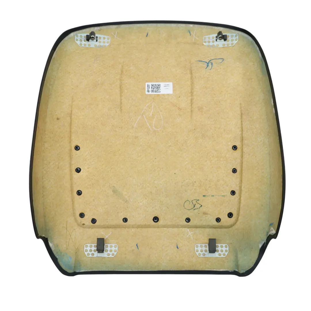  Vorder Sitz Rücken Lehne BMW X5 X6 E70 E71 Hintere Vinyl Rückwand Tasche Schwarz - SKU 7161884 - Teilenummer 7161884