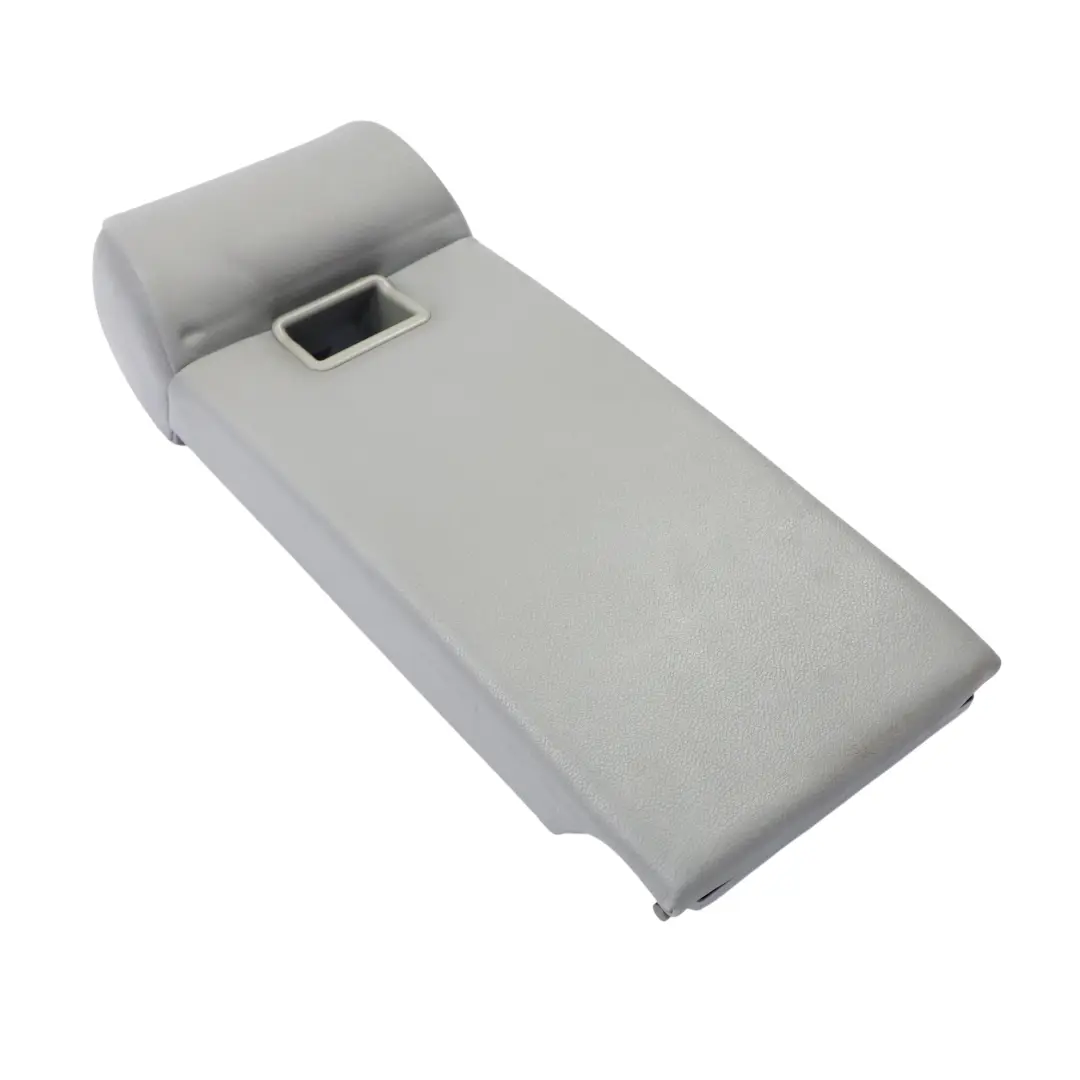 Backrest Centre Armrest Shelf Cup Holder Leather Grey to BMW X5 E70 Rear Seat with Part number 7171148 BMW X5 E70 Rear Seat Backrest Centre Armrest Shelf Cup Holder Leather Grey - SKU 7171148 - Part number 7171148