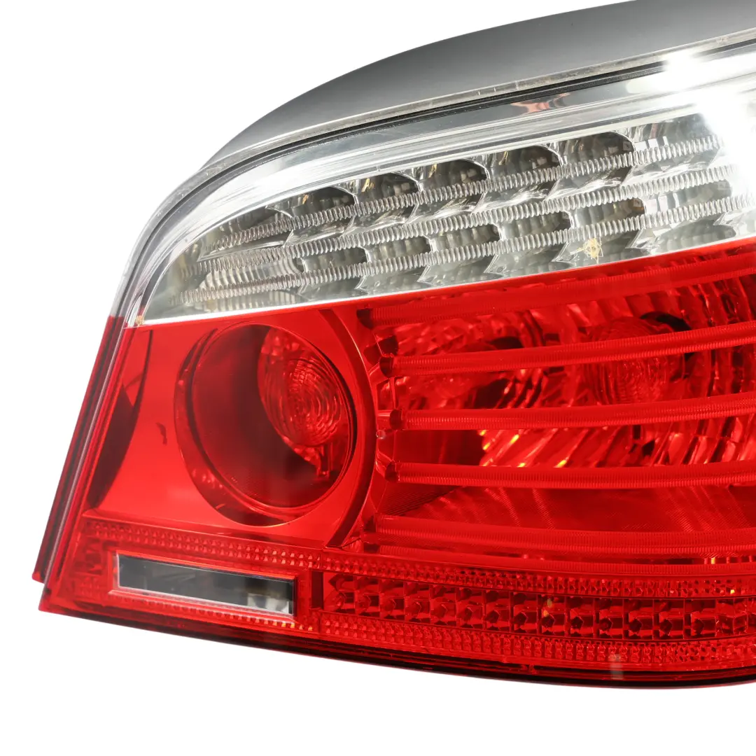 Right O/S Tail Light Lamp White Turn Indicator to BMW E60 LCI Saloon Rear with Part number 7177282 BMW E60 LCI Saloon Rear Right O/S Tail Light Lamp White Turn Indicator - SKU 7177282-4 - Part number 7177282