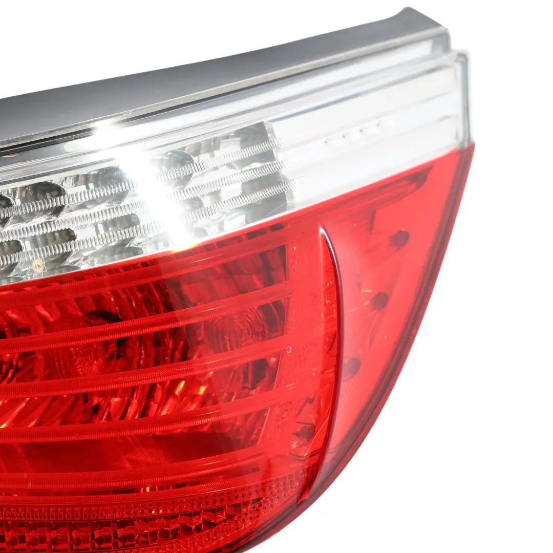 Right O/S Tail Light Lamp White Turn Indicator to BMW E60 LCI Saloon Rear with Part number 7177282 BMW E60 LCI Saloon Rear Right O/S Tail Light Lamp White Turn Indicator - SKU 7177282-4 - Part number 7177282