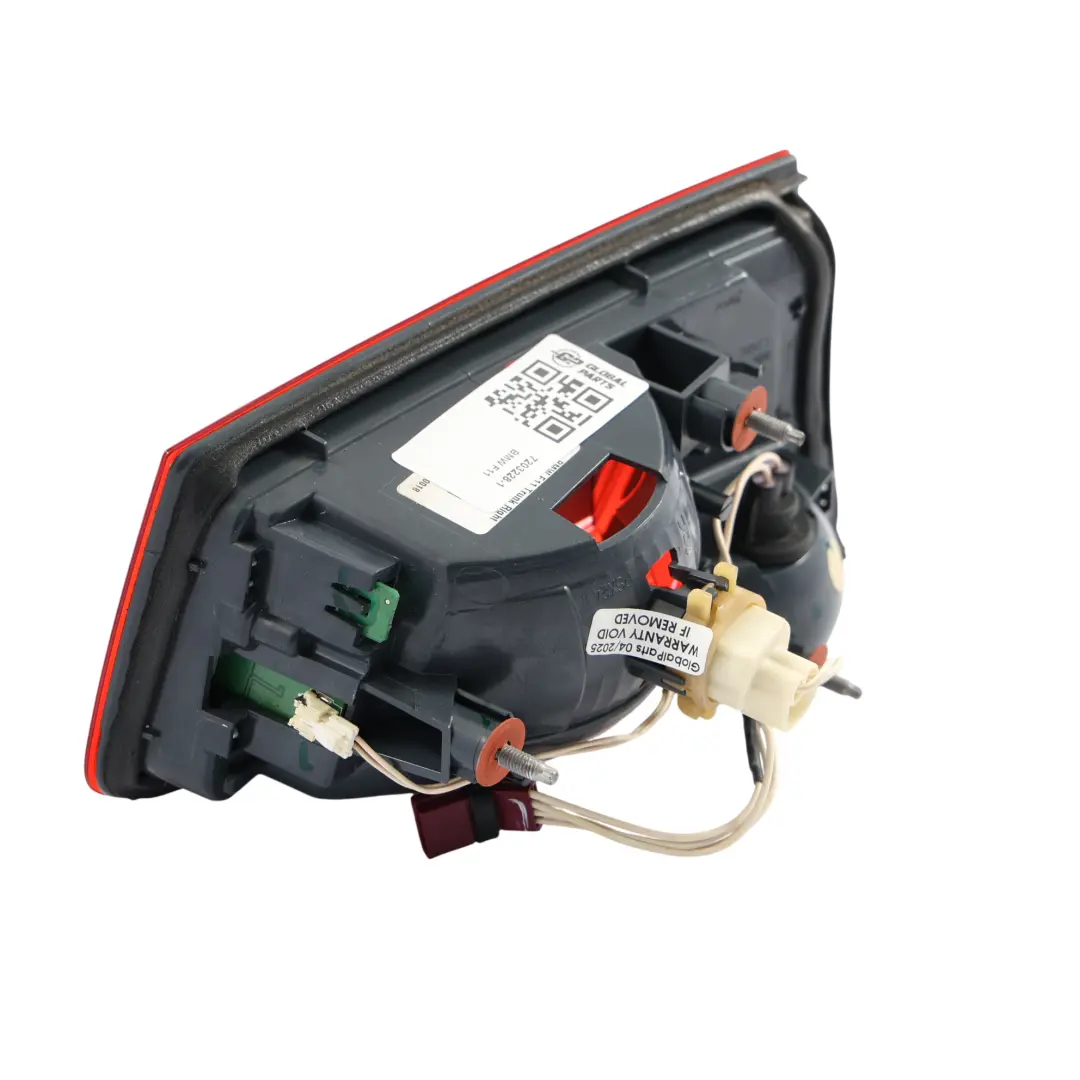 Luz Trasera Derecha En Tapa Maletero Maletero Portón Trasero para BMW F11 con número de pieza 7203228 BMW F11 Luz Trasera Derecha En Tapa Maletero Maletero Portón Trasero - SKU 7203228-1 - Número de pieza 7203228