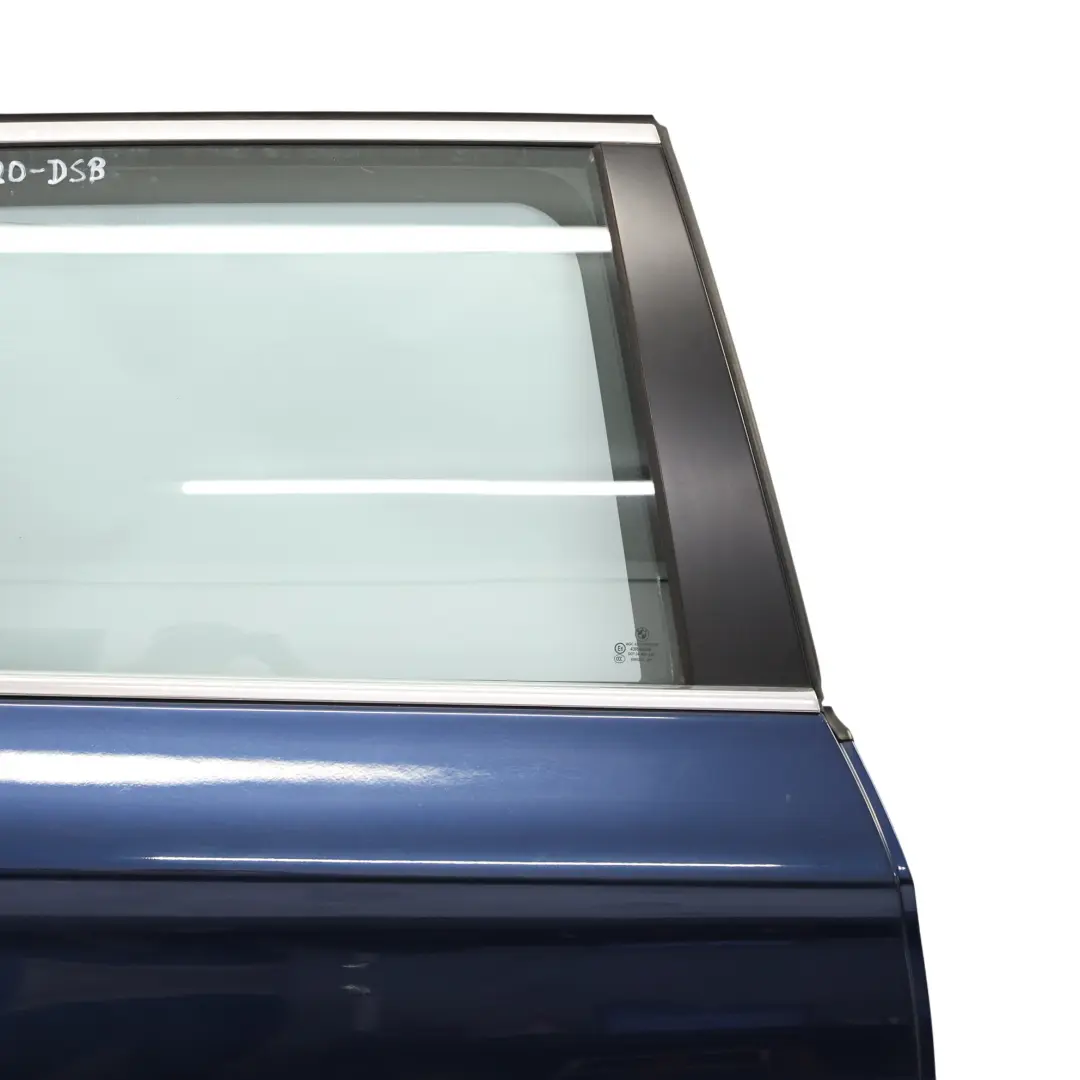 BMW F11 Touring Drzwi Prawe Tylne Tiefseeblau Niebieski Metalik - A76 - SKU 7206120-DSB - Numer Części 7206120