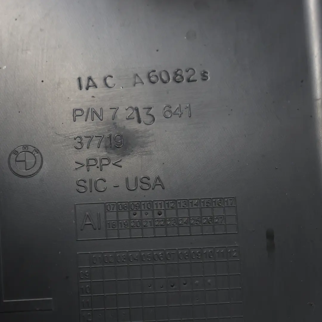 BMW F25 Nadkole Osłona Koła Przód Przednia Część Lewa - SKU 7213641-2 - Numer Części 7213641
