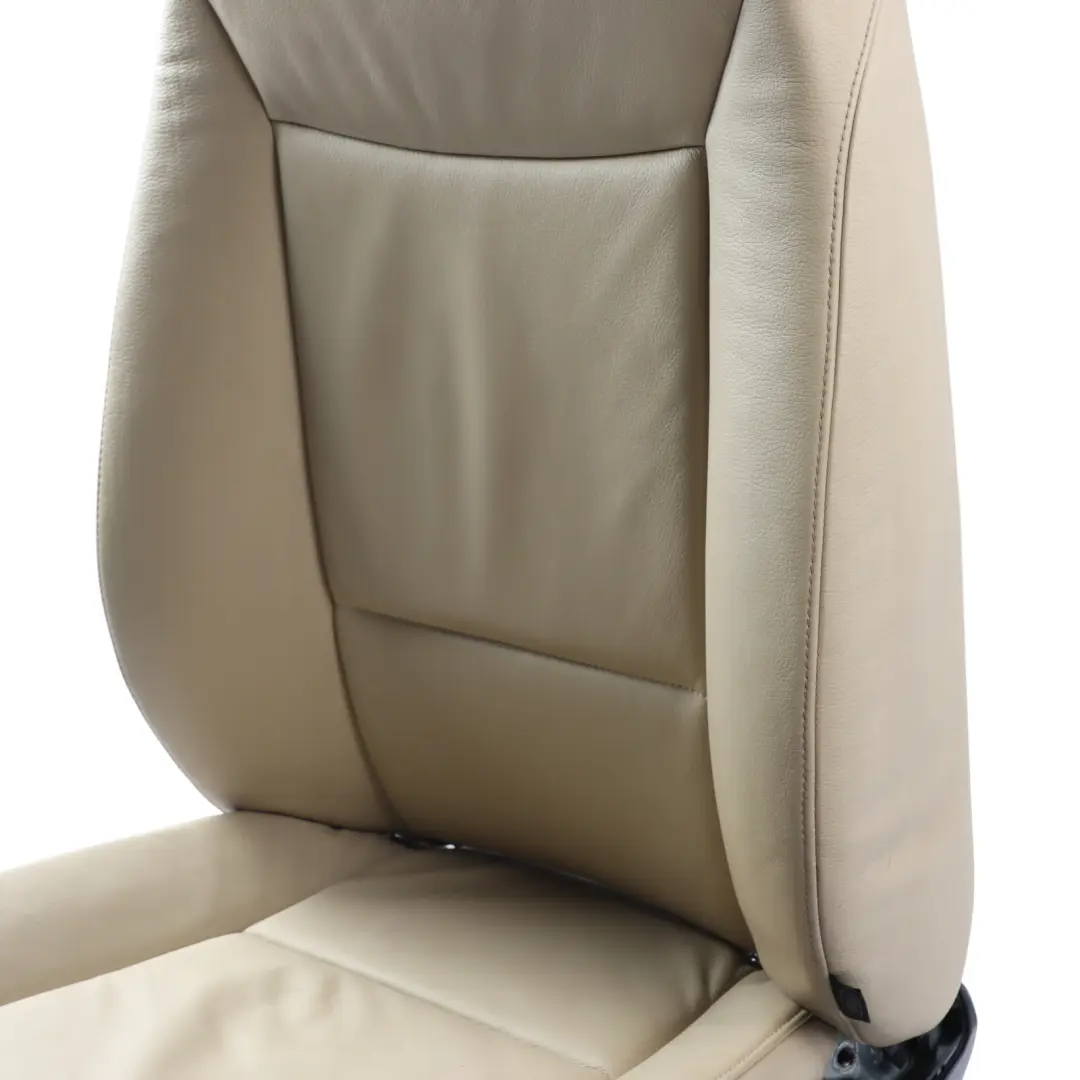 Front Left N/S Interior Leather Beige to BMW Z4 E89 Roadster Seat with Part number 7213913 BMW Z4 E89 Roadster Seat Front Left N/S Interior Leather Beige - SKU 7213913-1 - Part number 7213913