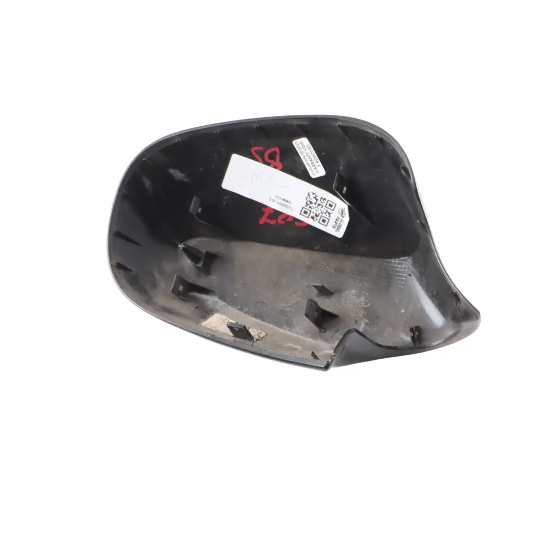Cover Wing Mirror BMW E81 E87 LCI Cap Casing Left Black Sapphire Metallic - 475 - SKU 7229261-BS - Part number 7229261