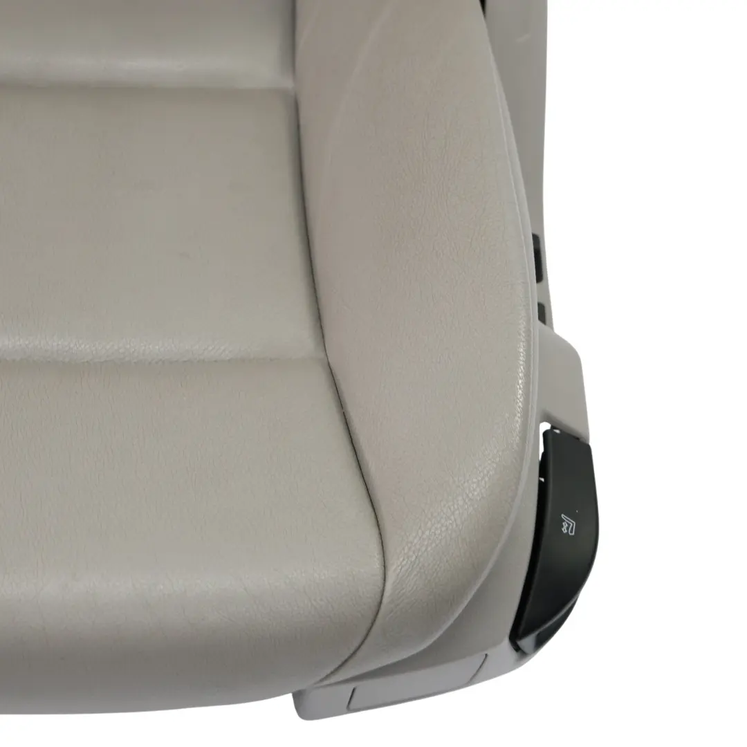BMW F07 F10 F11 Asiento Delantero Eléctrico Calefactable Cuero Izquierdo Gris - SKU 7230650-1 - Número de pieza 7230650