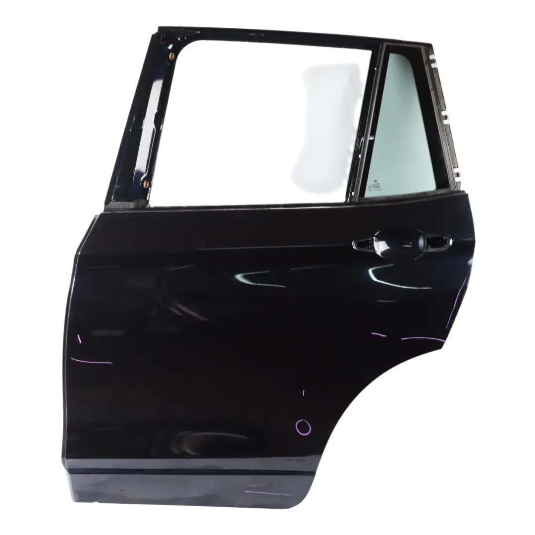 BMW X3 F25 Door Rear Left N/S Carbonschwarz Black Metallic - 416 - SKU 7238695-CAR - Part number 7238695