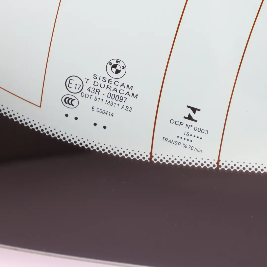  Vitre De Coffre BMW F20 F21 Couvercle Arrière Hayon Vitrage AS2 - SKU 7239882 - Numéro de pièce 7239882