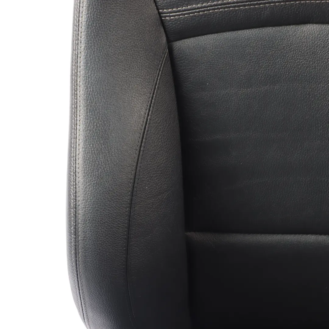 BMW E90 E91 LCI M Sport Seat Front Left N/S Interior Black Leather Dakota - SKU 7246857-2 - Part number 7246857