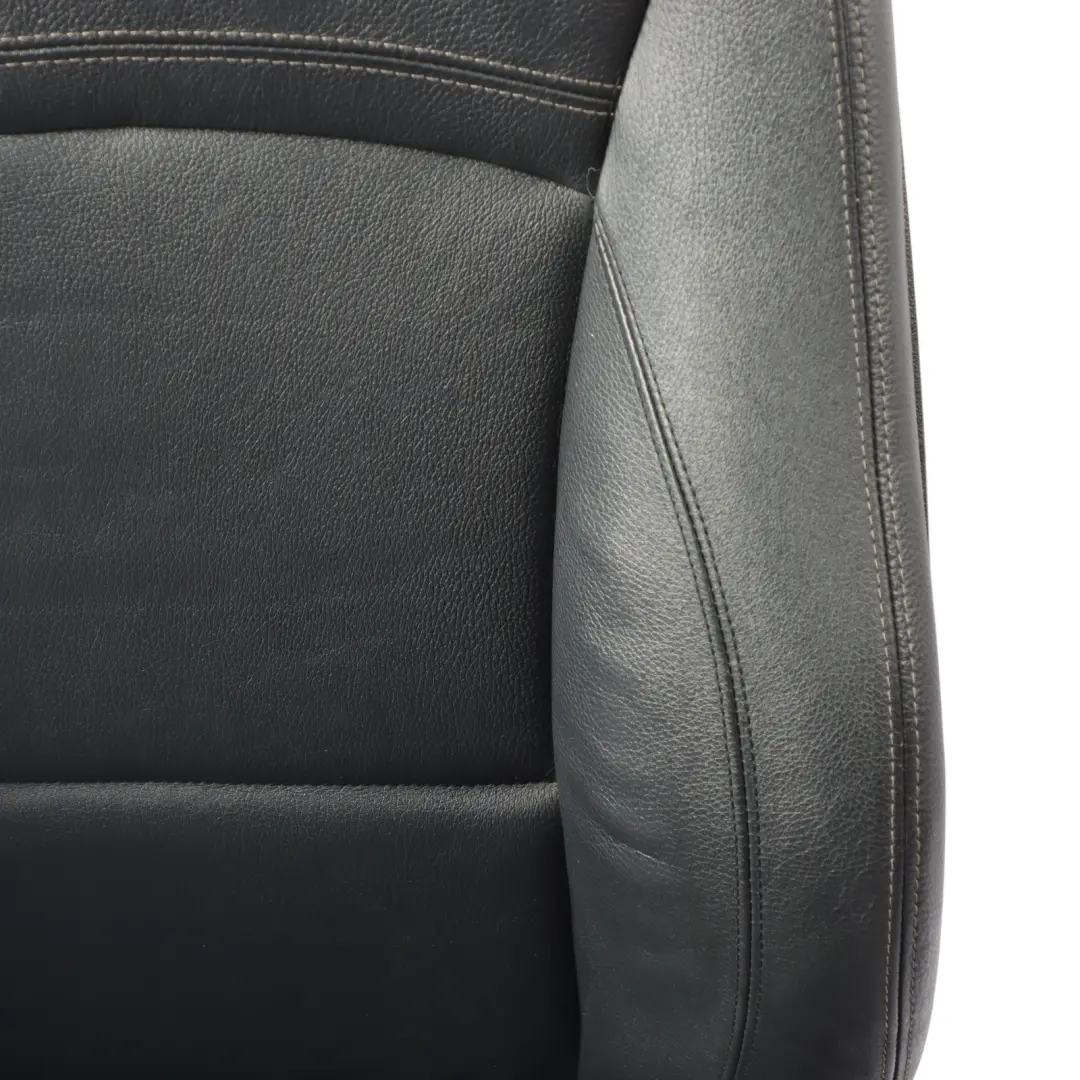 BMW E90 E91 LCI M Sport Seat Front Left N/S Interior Black Leather Dakota - SKU 7246857-2 - Part number 7246857