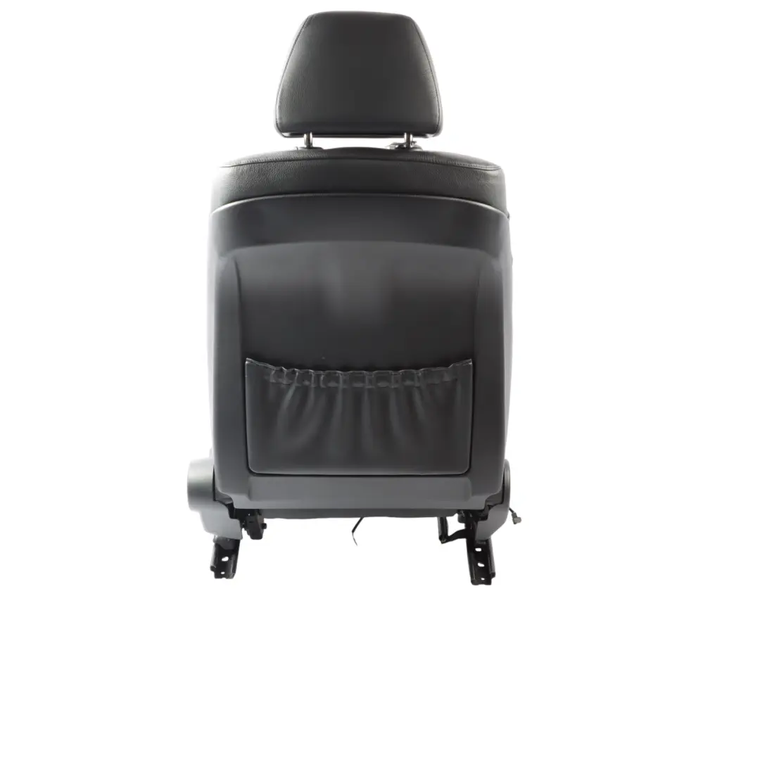 BMW 5 Reihe E60 E61 Vorne Links Sitz Leder Dakota Schwarz - SKU 7249321-7 - Teilenummer 7249321