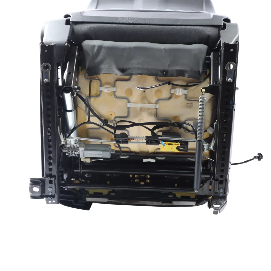 BMW E60 E61 Asiento Delantero Cuero Dakota Negro Izquierdo Lado Pasajero - SKU 7249321-7 - Número de pieza 7249321