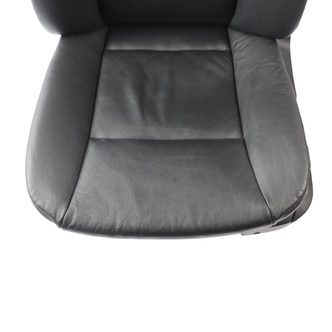 Leather Dakota Front Left N/S Seat Interior Passenger Side to BMW E60 E61 Black with Part number 7249321 BMW E60 E61 Black Leather Dakota Front Left N/S Seat Interior Passenger Side - SKU 7249321-7 - Part number 7249321