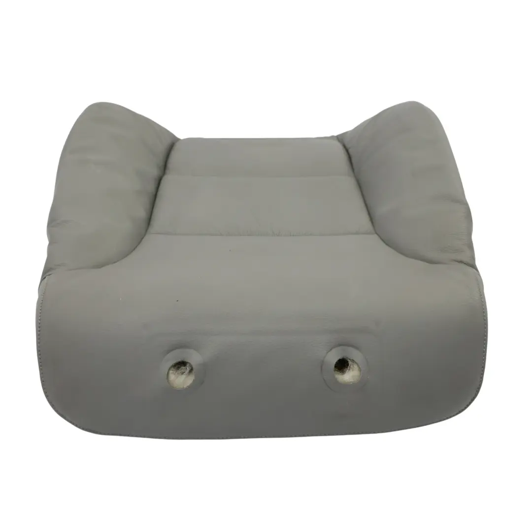Seat Backrest BMW E60 E61 Front Left Right N/O/S Leather Cover Panel Grey - SKU 7249322-3 - Part number 7249322