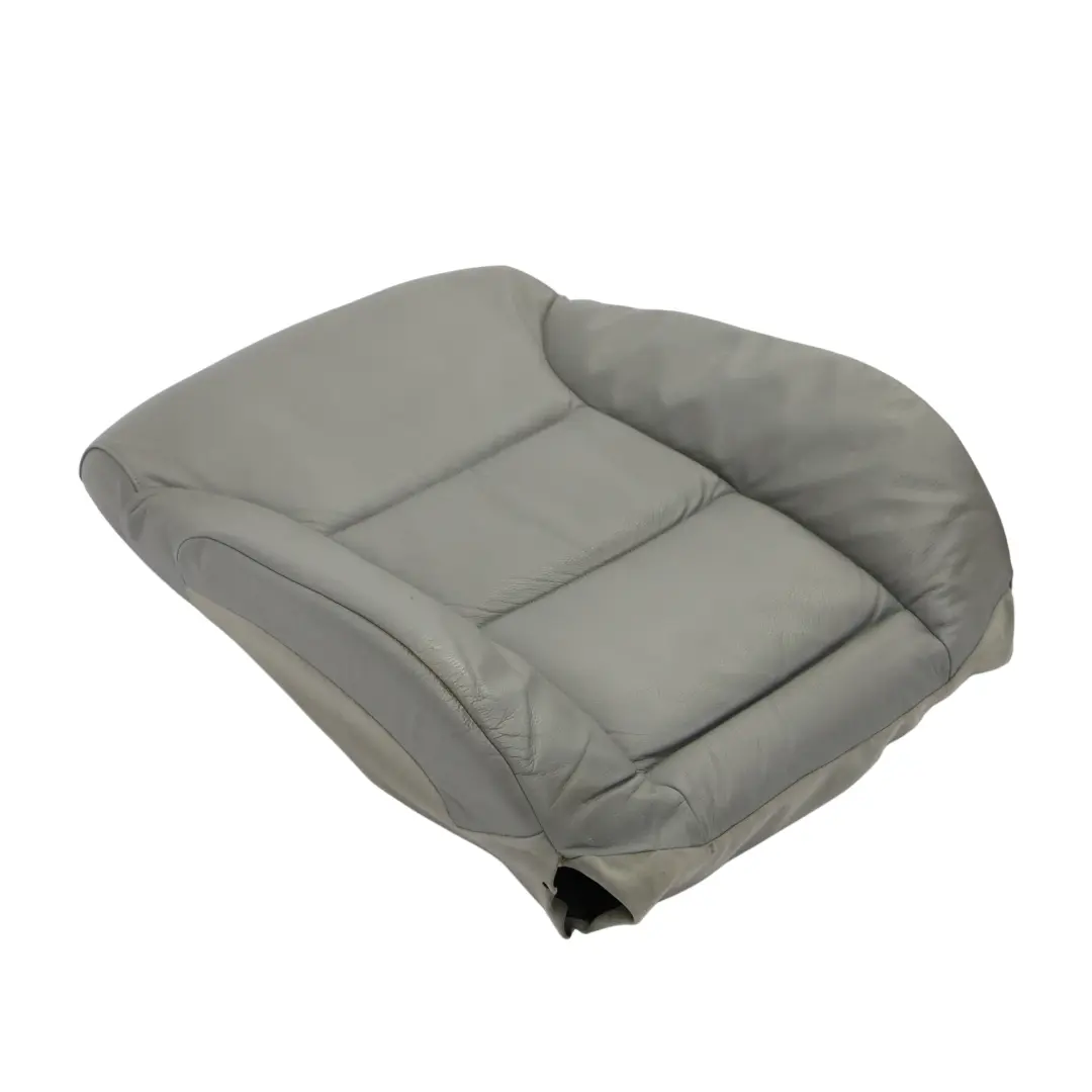 Seat Backrest BMW E60 E61 Front Left Right N/O/S Leather Cover Panel Grey - SKU 7249322-3 - Part number 7249322