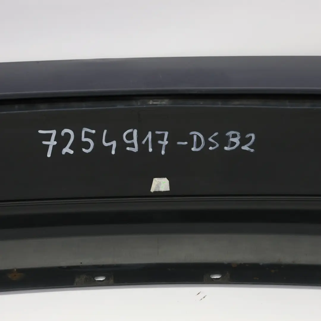 Bumper Panel PDC Covering Tiefseeblau Deep Sea Blue - A76 to BMW F11 Touring Rear with Part number 7254917 BMW F11 Touring Rear Bumper Panel PDC Covering Tiefseeblau Deep Sea Blue - A76 - SKU 7254917-DSB2 - Part number 7254917