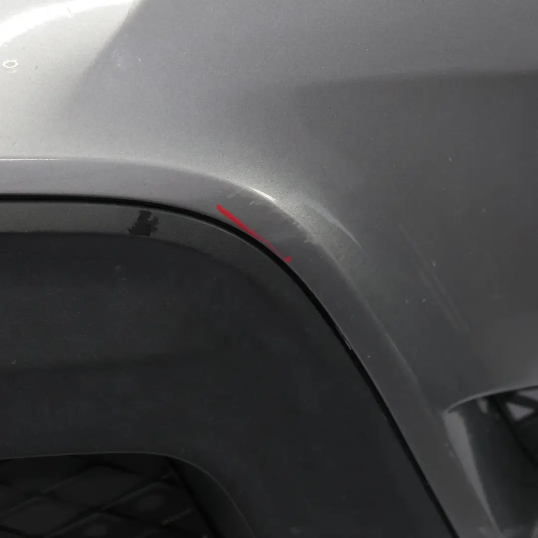 Front Bumper Trim Panel Covering Spacegrau Grey Metallic - A52 to BMW X3 F25 with Part number 7261188 BMW X3 F25 Front Bumper Trim Panel Covering Spacegrau Grey Metallic - A52 - SKU 7261188-SCG - Part number 7261188