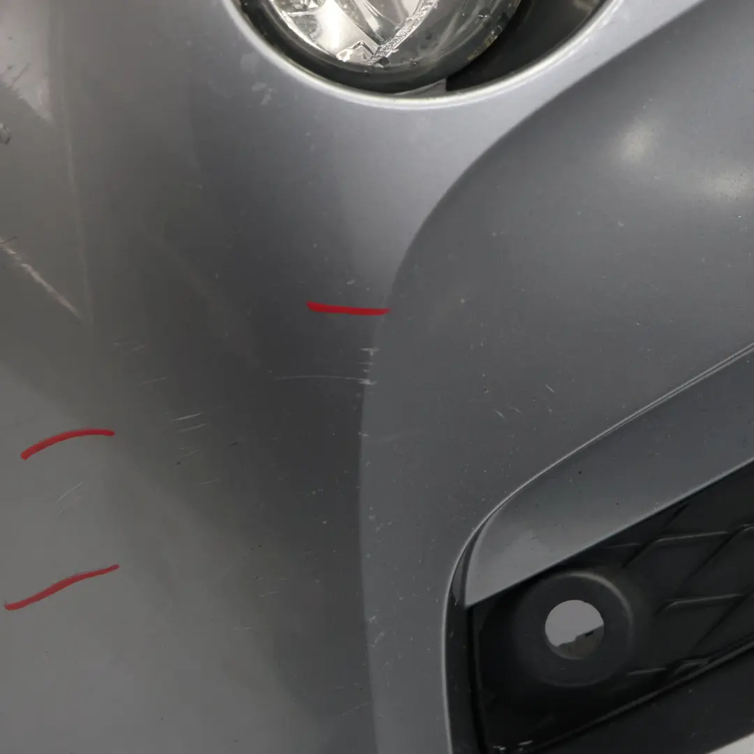 Front Bumper Trim Panel Covering Spacegrau Grey Metallic - A52 to BMW X3 F25 with Part number 7261188 BMW X3 F25 Front Bumper Trim Panel Covering Spacegrau Grey Metallic - A52 - SKU 7261188-SCG - Part number 7261188