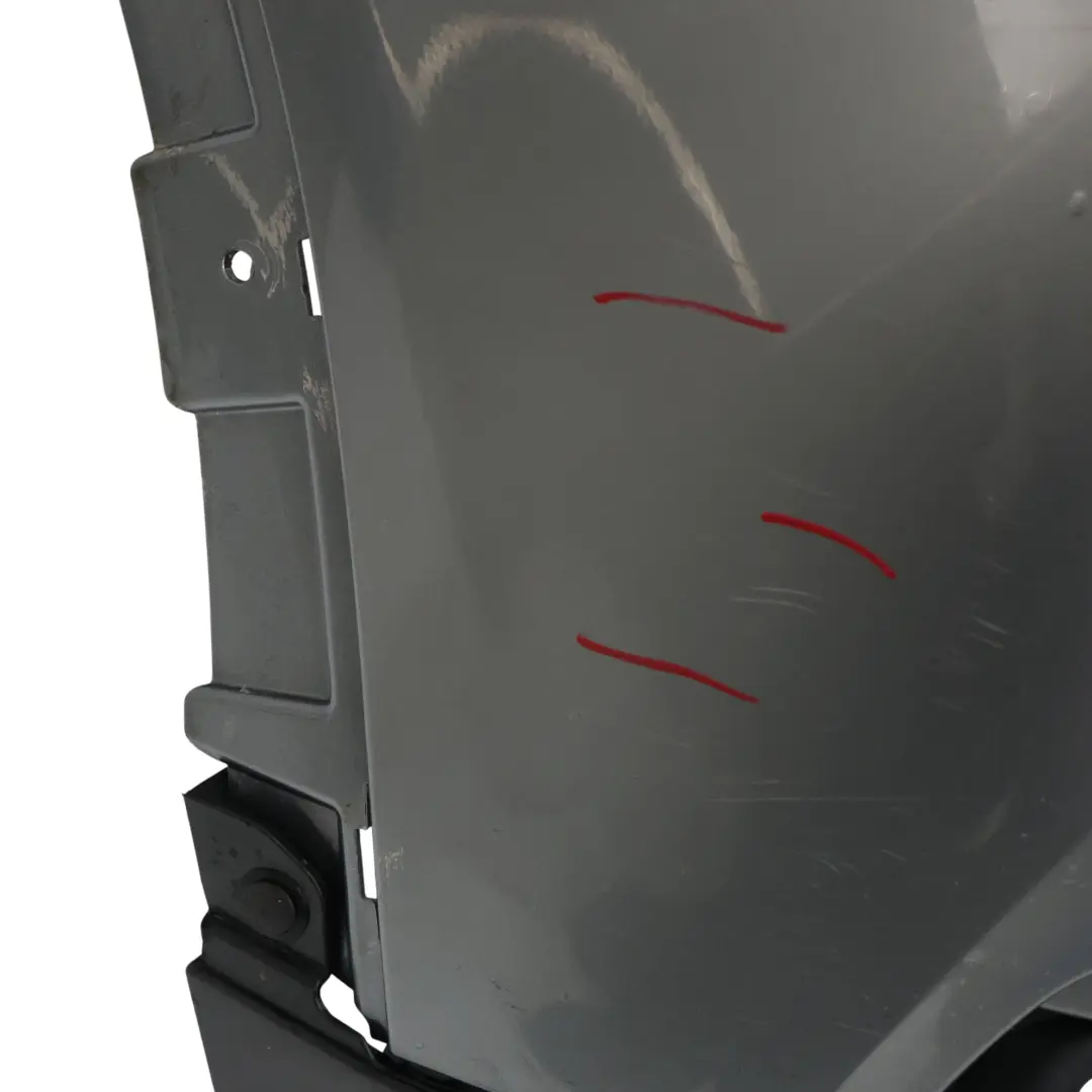 Front Bumper Trim Panel Covering Spacegrau Grey Metallic - A52 to BMW X3 F25 with Part number 7261188 BMW X3 F25 Front Bumper Trim Panel Covering Spacegrau Grey Metallic - A52 - SKU 7261188-SCG - Part number 7261188