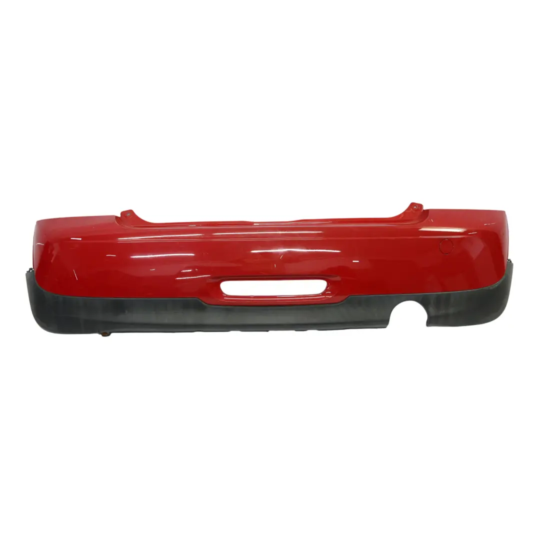 Bumper Trim Panel Covering Chili Red - 851 to Mini R56 R57 LCI R58 Rear with Part number 7264355 Mini R56 R57 LCI R58 Rear Bumper Trim Panel Covering Chili Red - 851 - SKU 7264355-CHRED - Part number 7264355