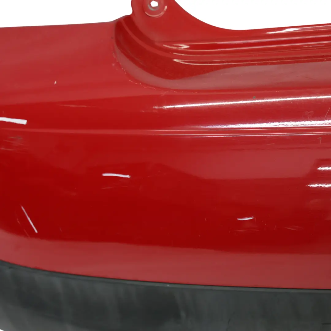 Bumper Trim Panel Covering Chili Red - 851 to Mini R56 R57 LCI R58 Rear with Part number 7264355 Mini R56 R57 LCI R58 Rear Bumper Trim Panel Covering Chili Red - 851 - SKU 7264355-CHRED - Part number 7264355
