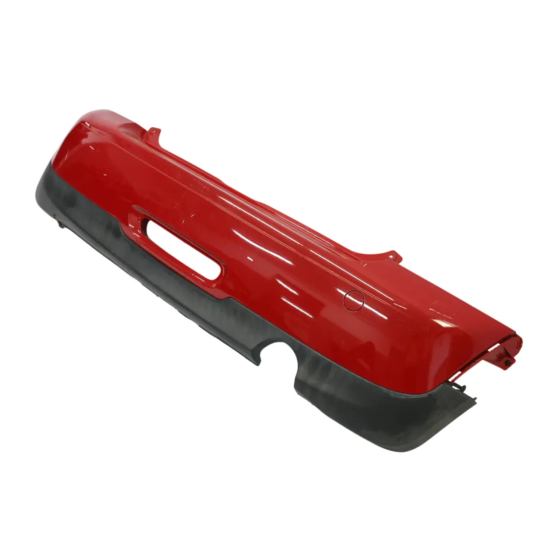 Bumper Trim Panel Covering Chili Red - 851 to Mini R56 R57 LCI R58 Rear with Part number 7264355 Mini R56 R57 LCI R58 Rear Bumper Trim Panel Covering Chili Red - 851 - SKU 7264355-CHRED - Part number 7264355