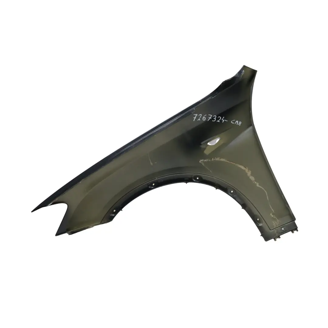 Side Panel Wing Fender Front Right O/S Carbonschwarz Metallic - 416 to BMW X3 F25 with Part number 7267324 BMW X3 F25 Side Panel Wing Fender Front Right O/S Carbonschwarz Metallic - 416 - SKU 7267324-CAR - Part number 7267324