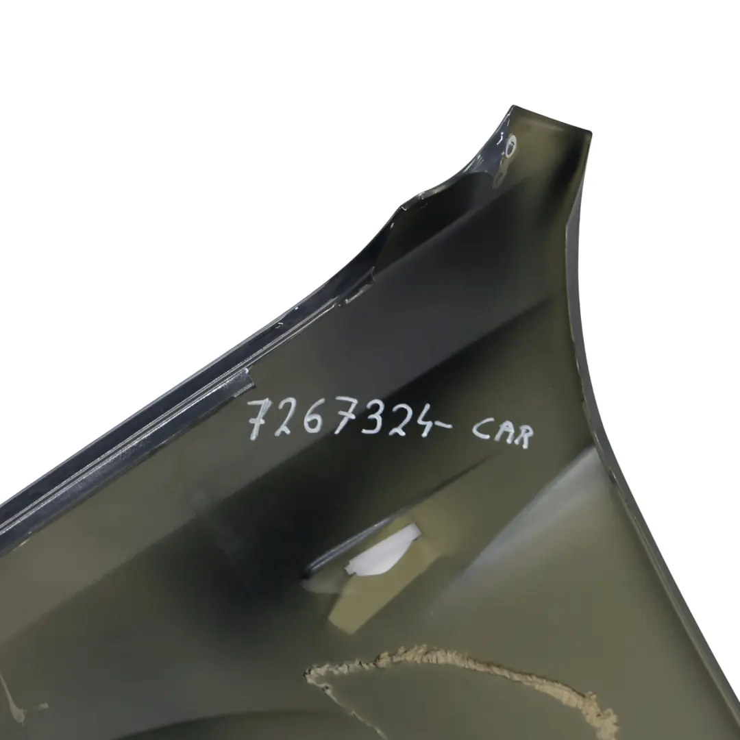 Side Panel Wing Fender Front Right O/S Carbonschwarz Metallic - 416 to BMW X3 F25 with Part number 7267324 BMW X3 F25 Side Panel Wing Fender Front Right O/S Carbonschwarz Metallic - 416 - SKU 7267324-CAR - Part number 7267324