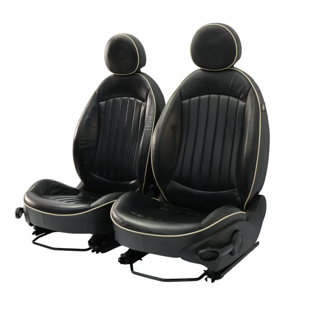 Seats Mini Cooper One R56 Sports Full Black Leather Lounge Interior Seat to with Part number 7270323 Seats Mini Cooper One R56 Sports Full Black Leather Lounge Interior Seat - SKU 7270323-1 - Part number 7270323