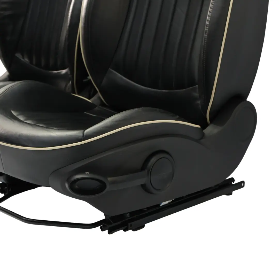Seats Mini Cooper One R56 Sports Full Black Leather Lounge Interior Seat to with Part number 7270323 Seats Mini Cooper One R56 Sports Full Black Leather Lounge Interior Seat - SKU 7270323-1 - Part number 7270323