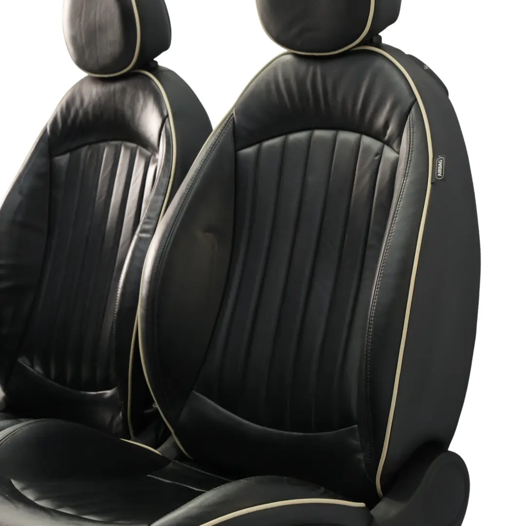  Sitze Mini Cooper One R56 Sport Voll Schwarz Leder Lounge Interieur - SKU 7270323-1 - Teilenummer 7270323