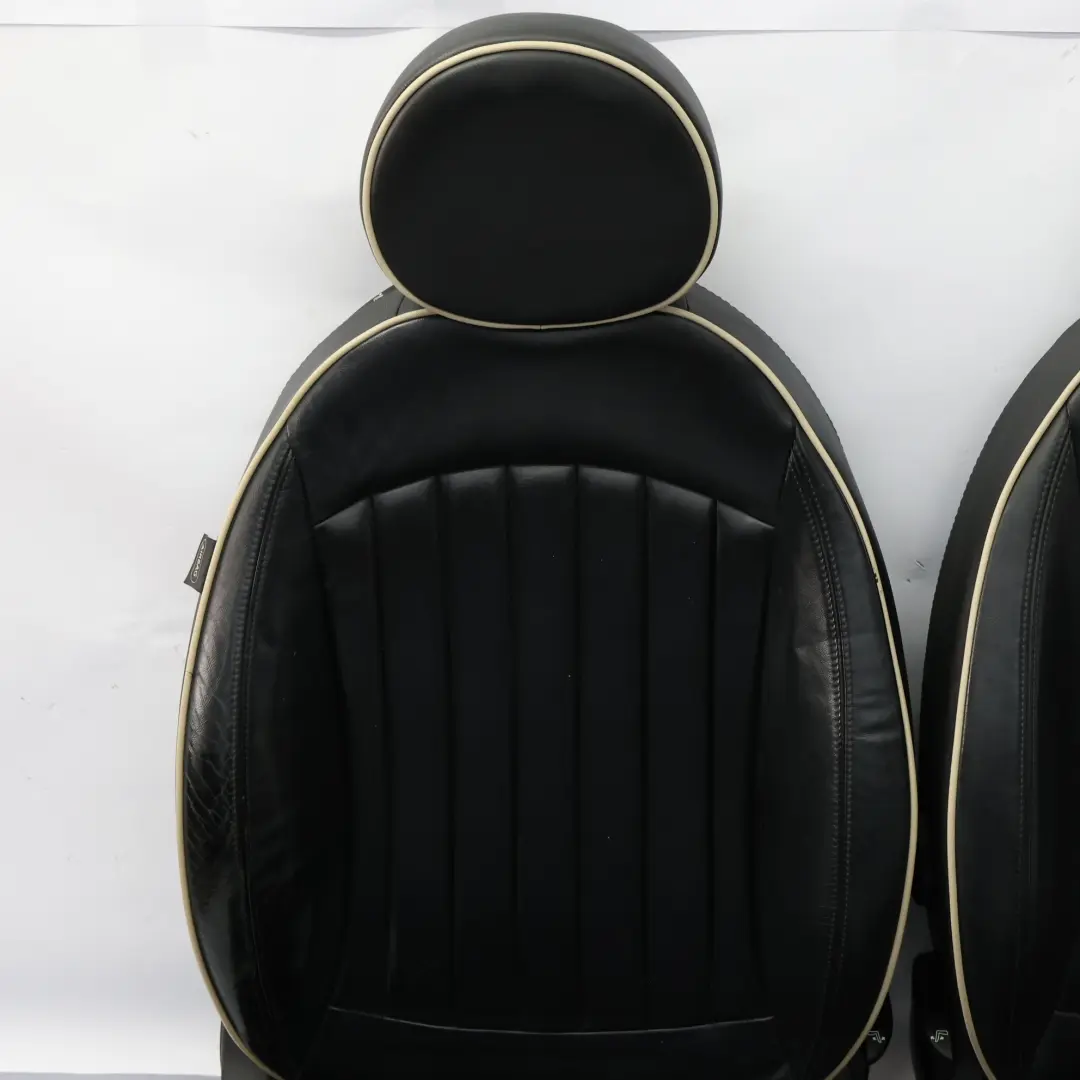  Sedili Mini Cooper One R56 Sportivi Interni In Pelle Nera Completamente Lounge - SKU 7270323-1 - Numero di parte 7270323