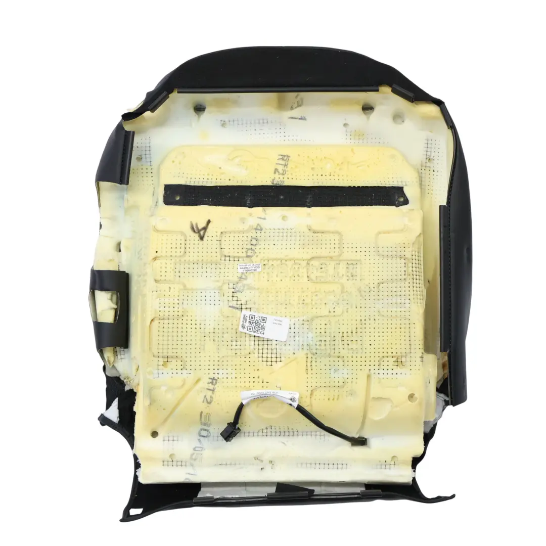 Mini Cooper One R56 Vorder Sitz Basis Abdeckung Kissen Beheizt Leder Schwarz - SKU 7270323 - Teilenummer 7270323