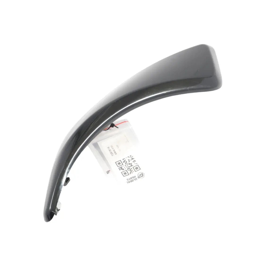 BMW F20 F21 Interior Decor Trim Door Handle Cover Right O/S Acrylic Black - SKU 7283816 - Part number 7283816