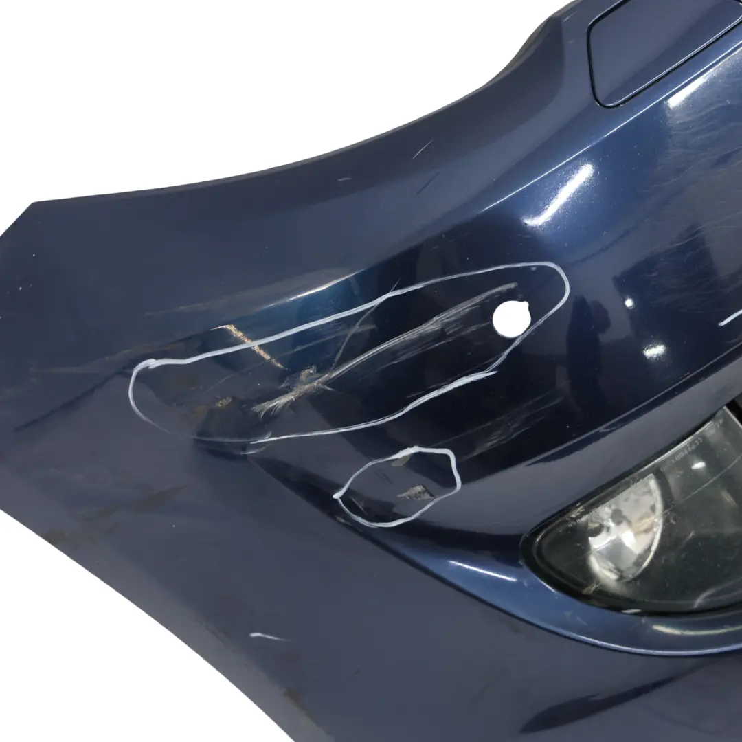 BMW F10 F11 Zderzak Przedni Tiefseeblau Niebieski Metalik - A76 - SKU 7285961-DSB1 - Numer Części 7285961