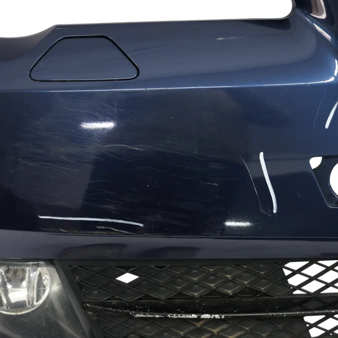 Front Bumper Trim Panel Tiefseeblau Deep Sea Blue Metallic - A76 to BMW F10 F11 with Part number 7285961 BMW F10 F11 Front Bumper Trim Panel Tiefseeblau Deep Sea Blue Metallic - A76 - SKU 7285961-DSB1 - Part number 7285961