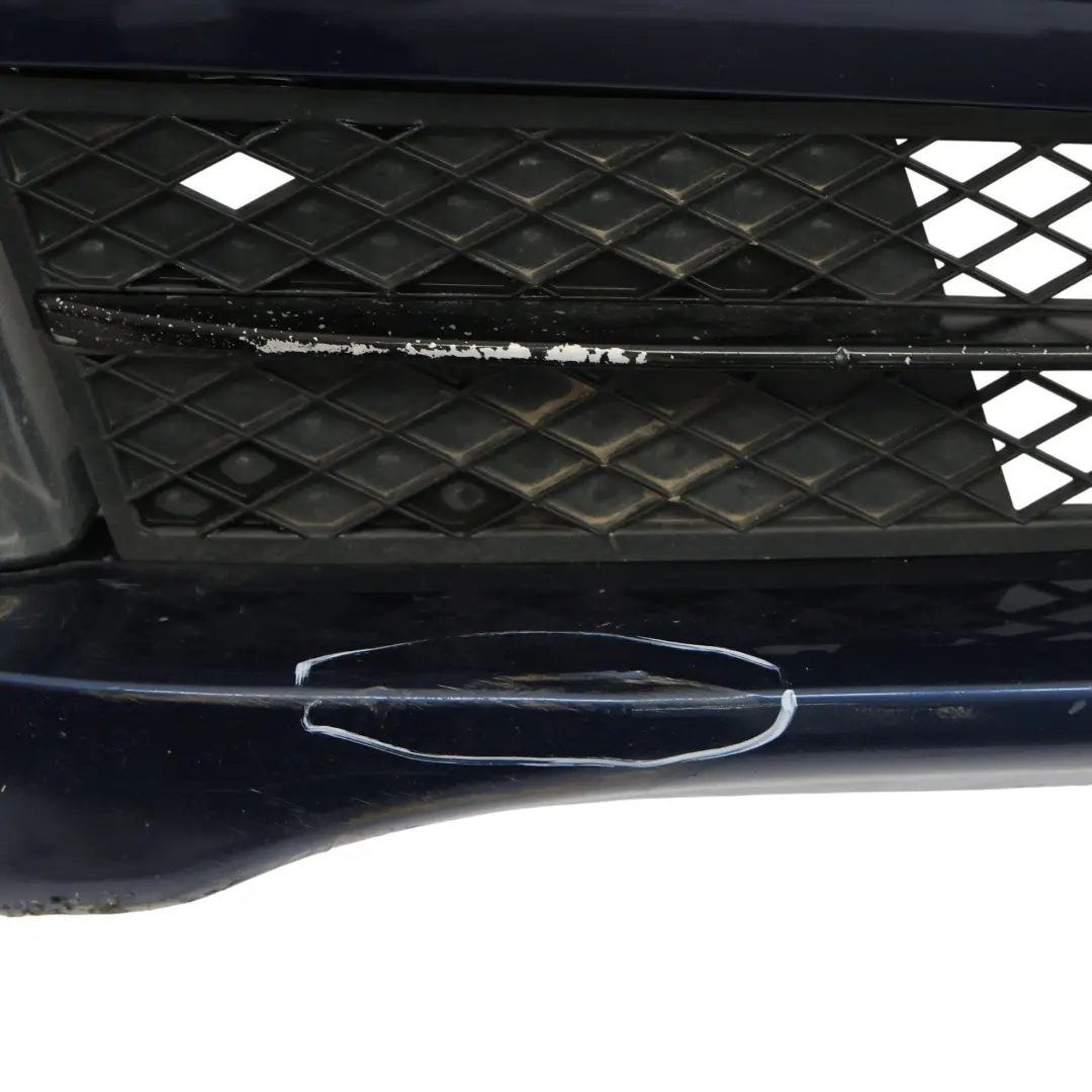 Front Bumper Trim Panel Tiefseeblau Deep Sea Blue Metallic - A76 to BMW F10 F11 with Part number 7285961 BMW F10 F11 Front Bumper Trim Panel Tiefseeblau Deep Sea Blue Metallic - A76 - SKU 7285961-DSB1 - Part number 7285961